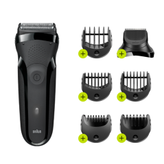 BRAUN Shaver ShaveStyle 300BT 3-in-1 - Ultimate Precision and Style for Effortless Grooming!